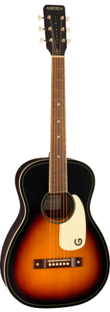Jim Dandy Walnut Fingerboard White Pickguard Rex Burst