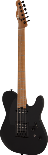 Pro-Mod So-Cal Style 2 24 HH HT CM Caramelized Maple Fingerboard Satin Black