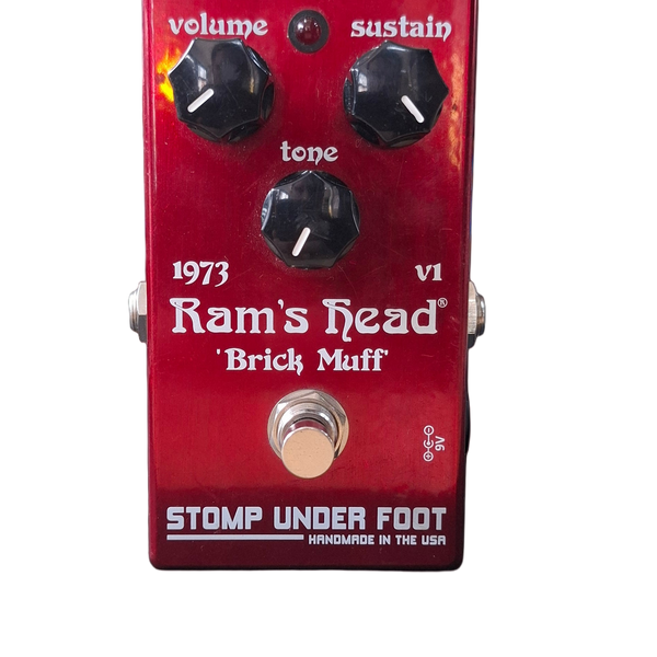 2HD Stomp Under Foot 1973 Rams Head Brick Muff V1 - Handmade in