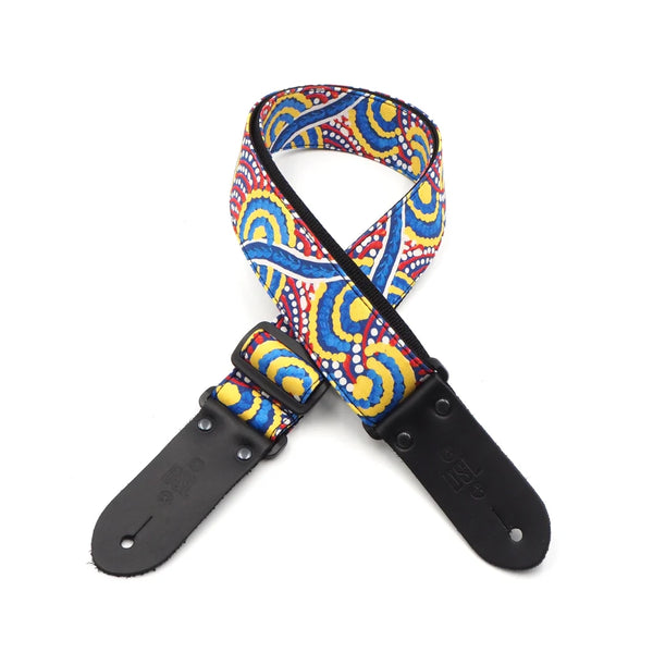 2" indigenous pattern strap