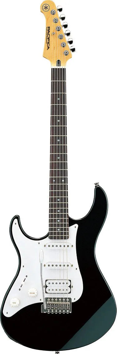 YAMAHA PACIFICA 112J LEFT-HANDED BLACK ELECTRIC GUITAR