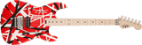 Striped Series Red with Black Stripes