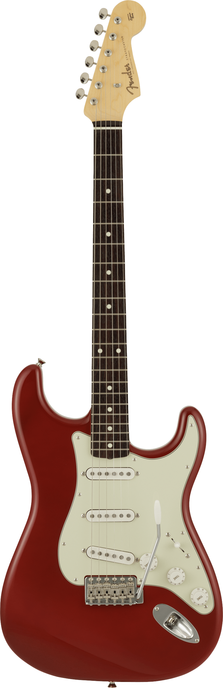 2023 Collection Made in Japan Traditional 60s Stratocaster Rosewood Fingerboard Aged Dakota Red