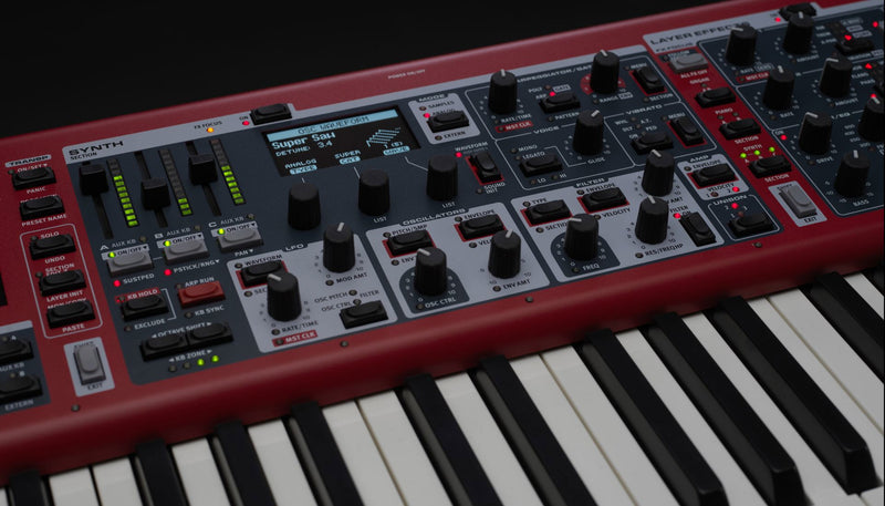 Nord Stage 4 Compact: 73 Note semi-weighted Kbd