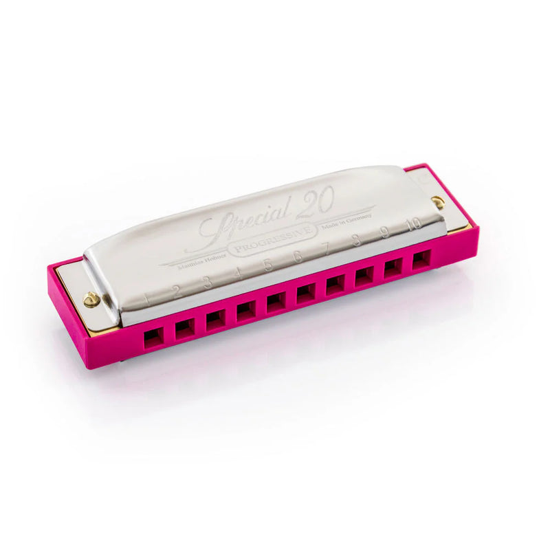 Hohner Pink Limited-Edition Special 20 Harmonica in C-Major