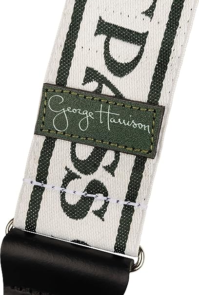 George Harrison All Things Must Pass Logo Strap White/Black 2