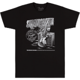 Fender Stratocaster 70th Anniversary Tee Black M