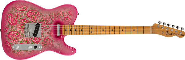Vintage Custom 68 Telecaster NOS Maple Fingerboard Pink Paisley