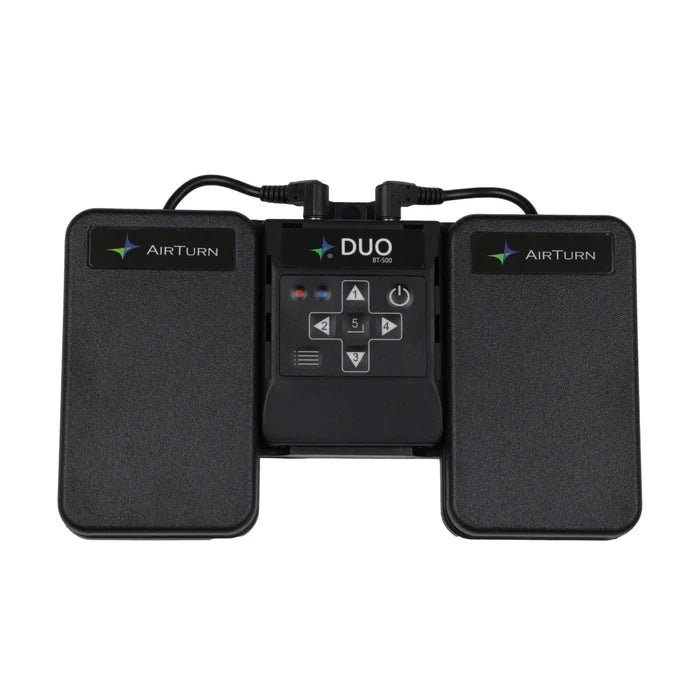 AIRTURN DUO500 DUAL BLUETOOTH 5 PEDAL WITH BLUETOOTH REMOTE