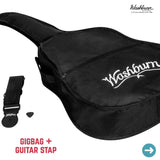 Washburn AD5CESPACK Acoustic Guitar Pack Apprentice Sunburst Dreadnought w/ Cutaway & EQ