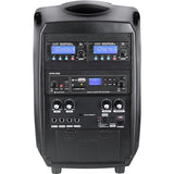 Focus Pro 40 watt portable PA with 6.5 inch speaker. Includes DPRB500M Digital rec/play USB/Bluetooth module only no receiver modules. Lithium batteri