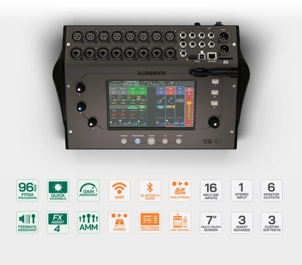 Allen & Heath Q18T 18ch digital mixer