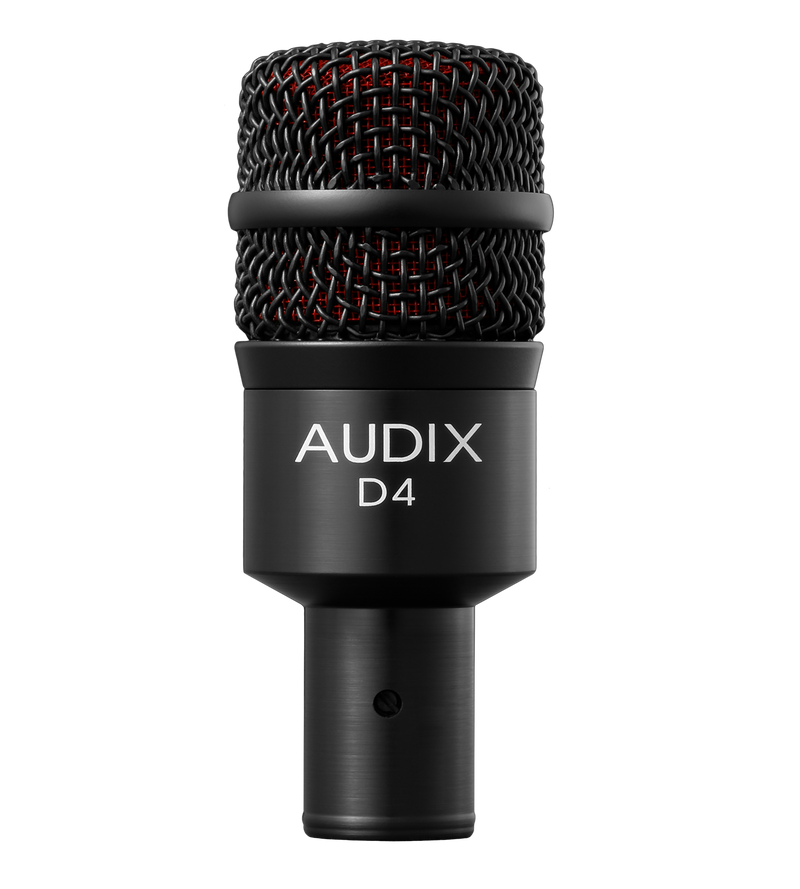Audix D4 Prof Dynamic Instrument Microphone for Low End