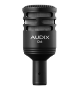 Audix D6 Prof Dynamic Bass & Kick Drum Mic for Low End