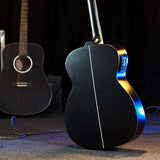 Washburn DFEFE-A-U Deep Forest Ebony FE Folk Acoustic Electric Guitar