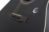 EPIPHONE DR-100 ACOUSTIC GUITAR EBONY