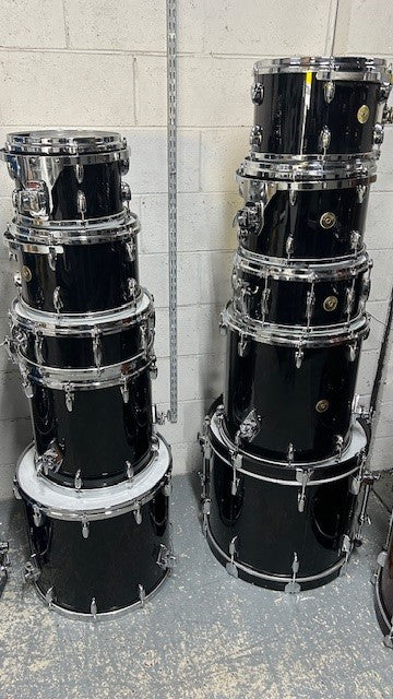 Ex Hire - Gretsch USA Kit 1 - Standard size - No Hardware (Cases Included 22" / 10" / 12" / 14" with 14x5 Snare (optional 20" Kick))