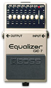 GE-7 7 BAND GRAPHIC EQ GTR EFFECT PEDAL GE7