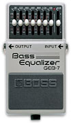 GEB-7 BASS EQUALISER EFFECT PEDAL GEB7
