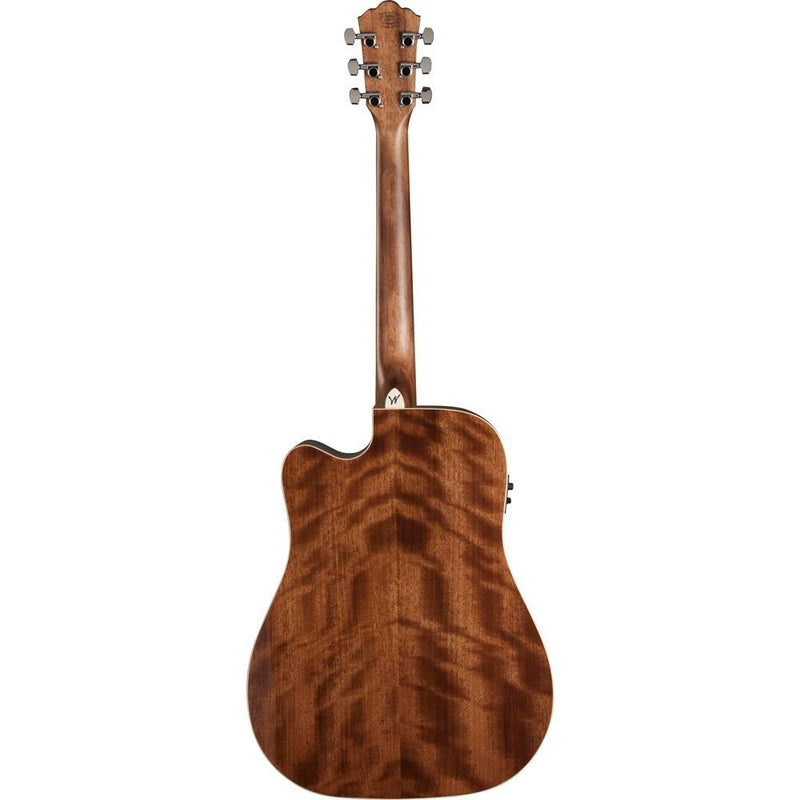Washburn HD10SCETB Heritage 10 Tobacco Burst Dreadnought Cutaway Acoustic Electric Guitar