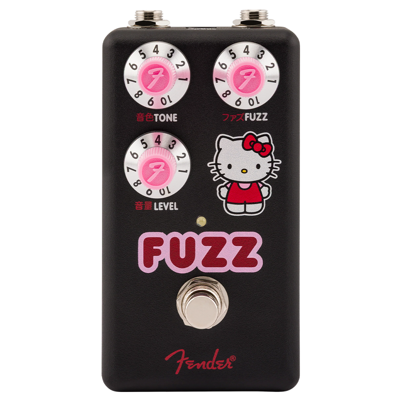 Fender® x Hello Kitty® Black Fuzz Pedal