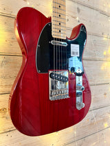 2HD Fender American Standard Tele Transparent Crimson Red - No Case [3]