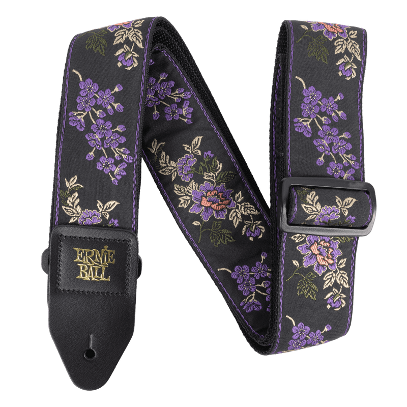 ERNIE BALL Classic Jacquard Guitar/Bass Strap - Lavender Blossom