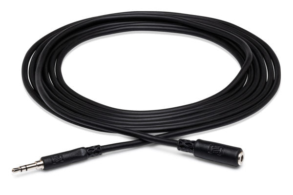 HOSA MHE110 HEADPHONE EXTENSION CABLE 3.5 MM TRS TO 3.5 MM TRS 10 FT / 3M