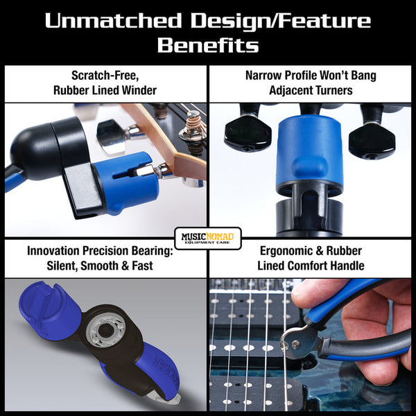 GRIP ONE - All in ONE String Winder, Cutter, Puller