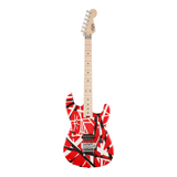 Striped Series Red with Black Stripes