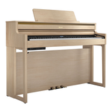 Roland HP704 Digital Piano Light Oak
