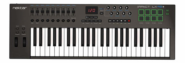 NEKTAR IMPACT LX49+USB KEYBOARD CONTROLLER W/DAW