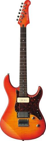 YAMAHA PACIFICA 611HFM MODEL GTR LIGHT AMBER BURST