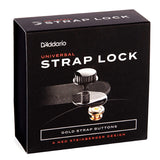 PLANET WAVES NS STRAP LOCK SYSTEM - GOLD