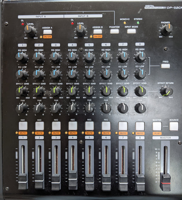 2HD Tascam DP-02CF Multi Track Recorder - with bag [55]