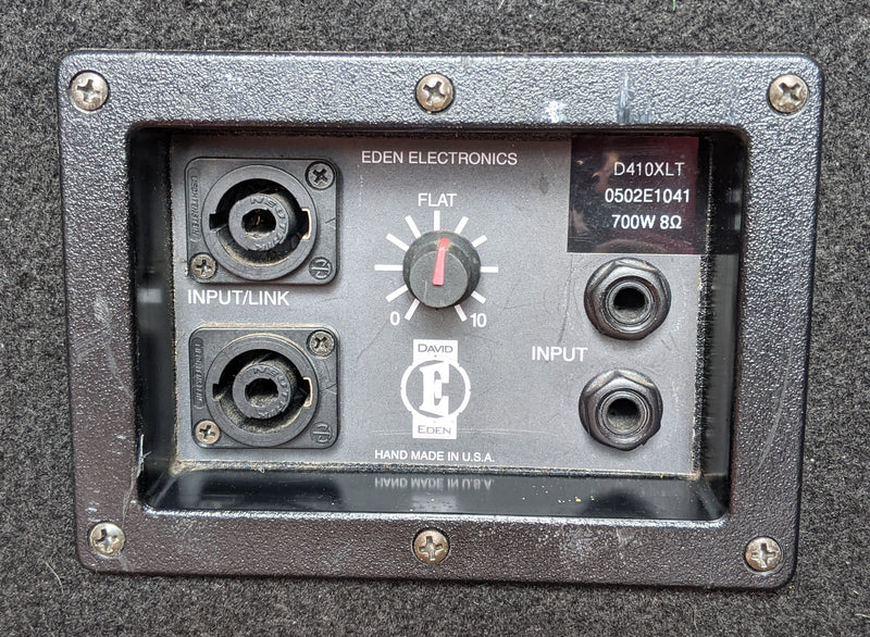 2HD Eden WT550B Traveller 550 Head + DT410XLT 4x10 Bass Cabinet 8ohm 700W