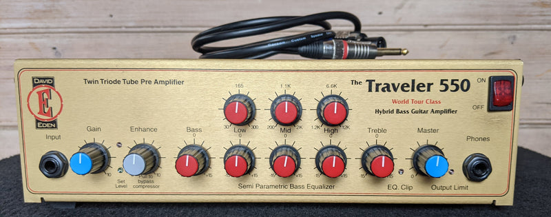 2HD Eden WT550B Traveller 550 Head + DT410XLT 4x10 Bass Cabinet 8ohm 700W