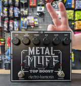 2HD ELECTRO-HARMONIX METAL MUFF TOP BOOST GUITAR PEDAL W/BOX