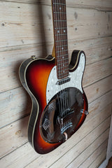 2HD MOLONATOR RESONATOR TC STYLE ELECTRIC GUITAR SUNBURST
