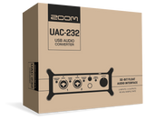 ZOOM UAC-232 32-BIT FLOATING AUDIO INTERFACE