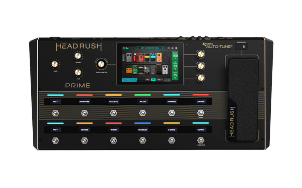 Headrush PRIME Guitar FX / Amp Cloning / Modelling / Vocal Processor with WIFI and Bluetooth