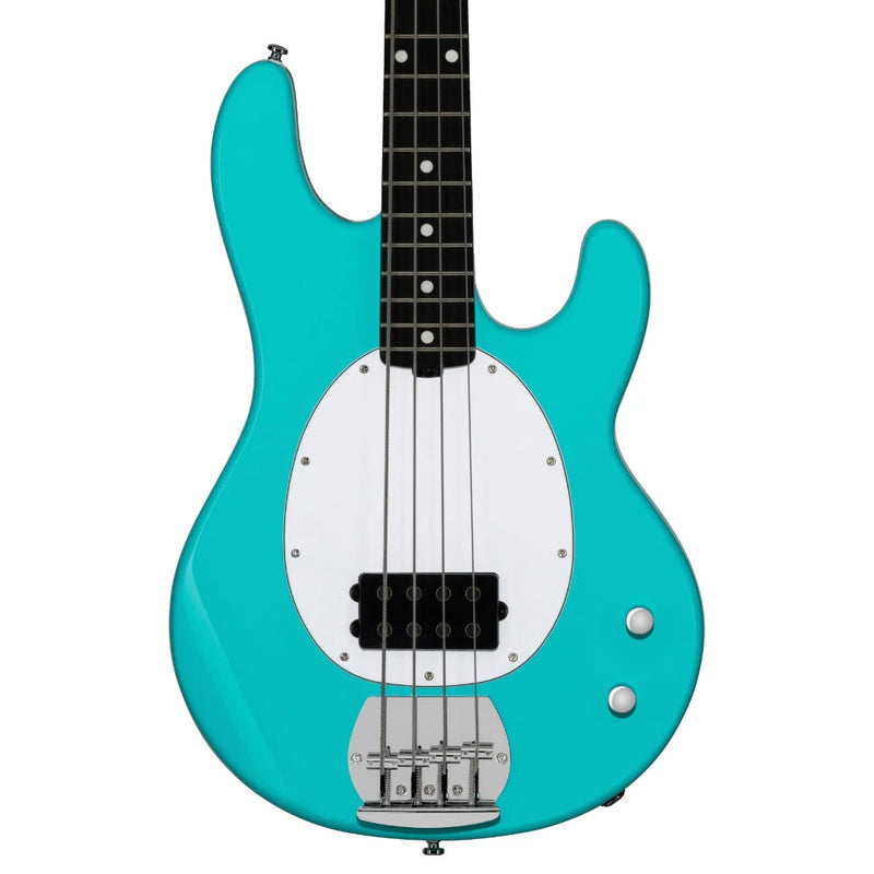 StingRay Ray2 in Electric Blue with Amaranth Board and 2 EQ