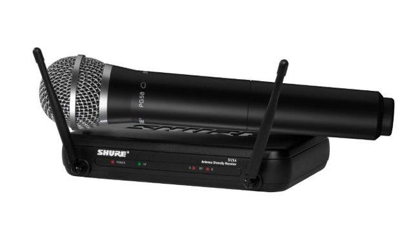 Wireless Handheld Mic System SVX2 Tx w/PG 58 Mic SVX4 Rx Auto Setup: 558-570MHz