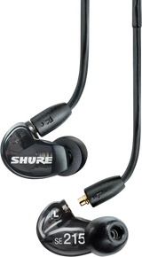 SHRSE215-BK STEREO IN-EAR BLACK EARPHONES