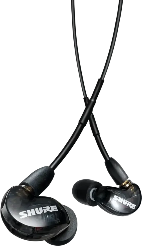 SHRSE215-BK STEREO IN-EAR BLACK EARPHONES