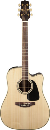 Takamine G50 Series Dreadnought AC/EL Guitar with Cutaway in Natural Gloss Finish