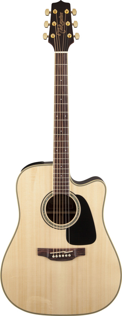 Takamine G50 Series Dreadnought AC/EL Guitar with Cutaway in Natural Gloss Finish
