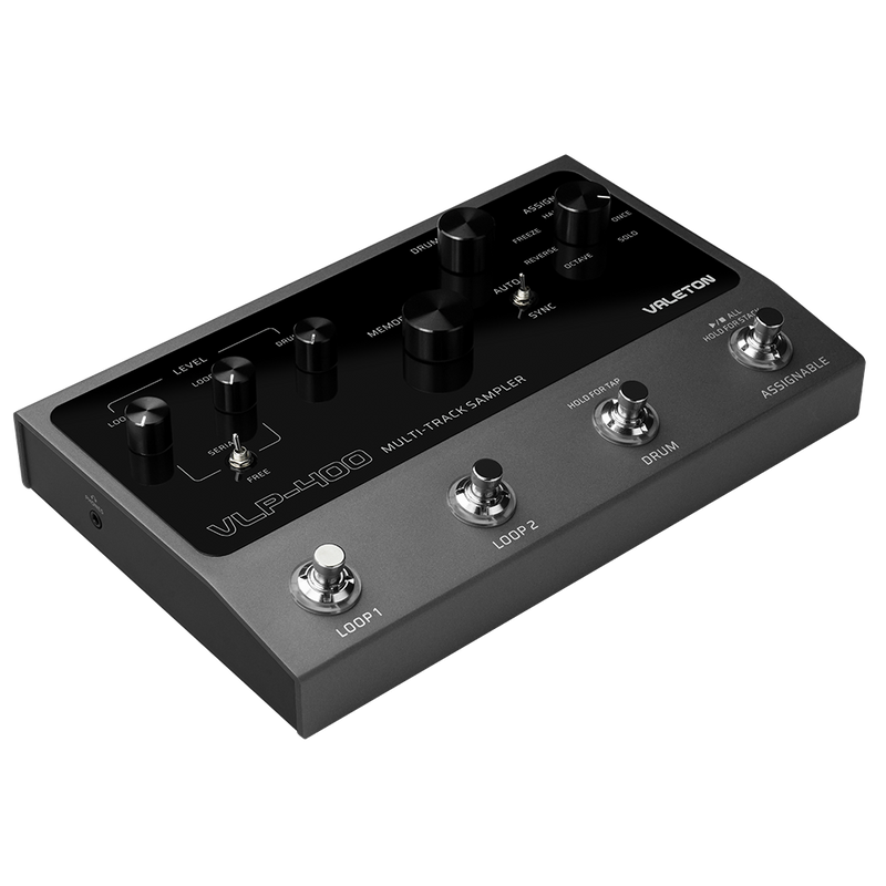 Valeton VLP-400 Dual Channel Stereo 4 Button Looper Pedal – Music ...