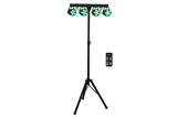 Eventec Vividbar2 24 x 4w RGBW LED Lighting Bar with Stand and IR Remote