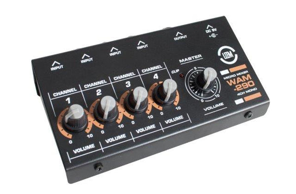 Leem 4 channel mini mixer